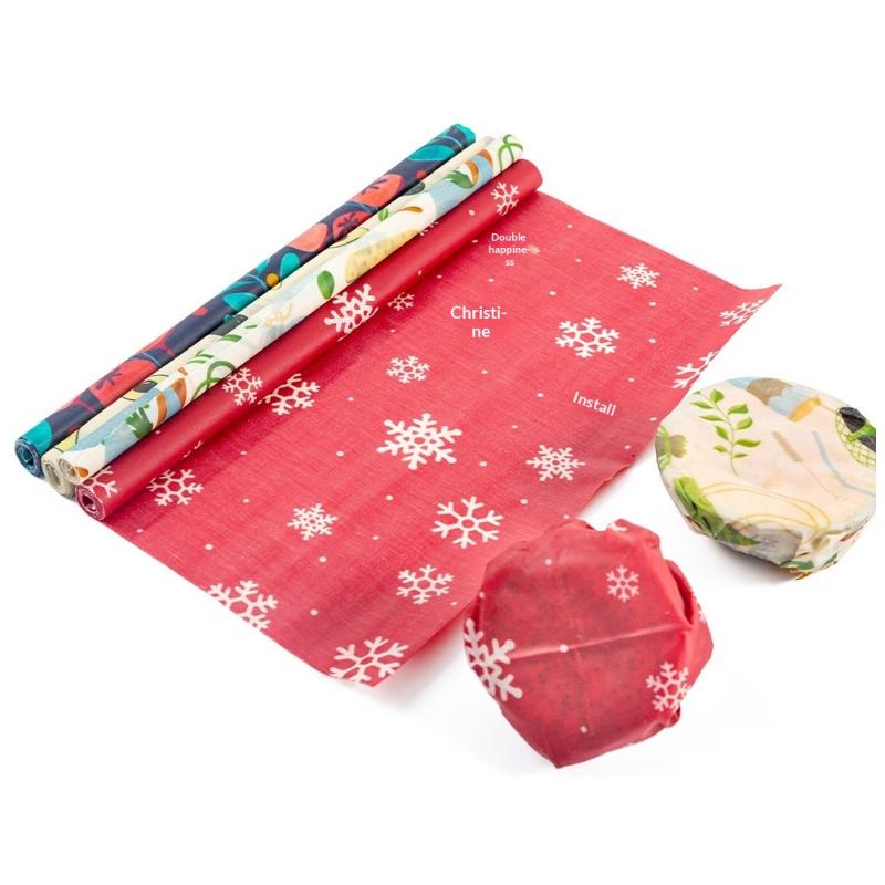 Beeswax Food Wrap - Rouleau de films alimentaires écologiques en