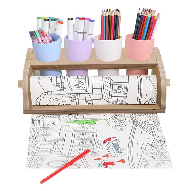 Food Storage Drawing - Porte-rouleau de papier à dessin, support