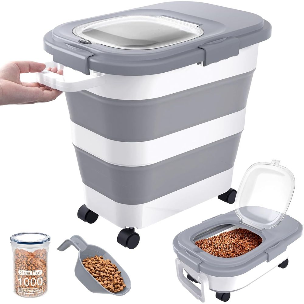 Food Storage Pet - Conteneur hermétique pour aliments pour chiens,