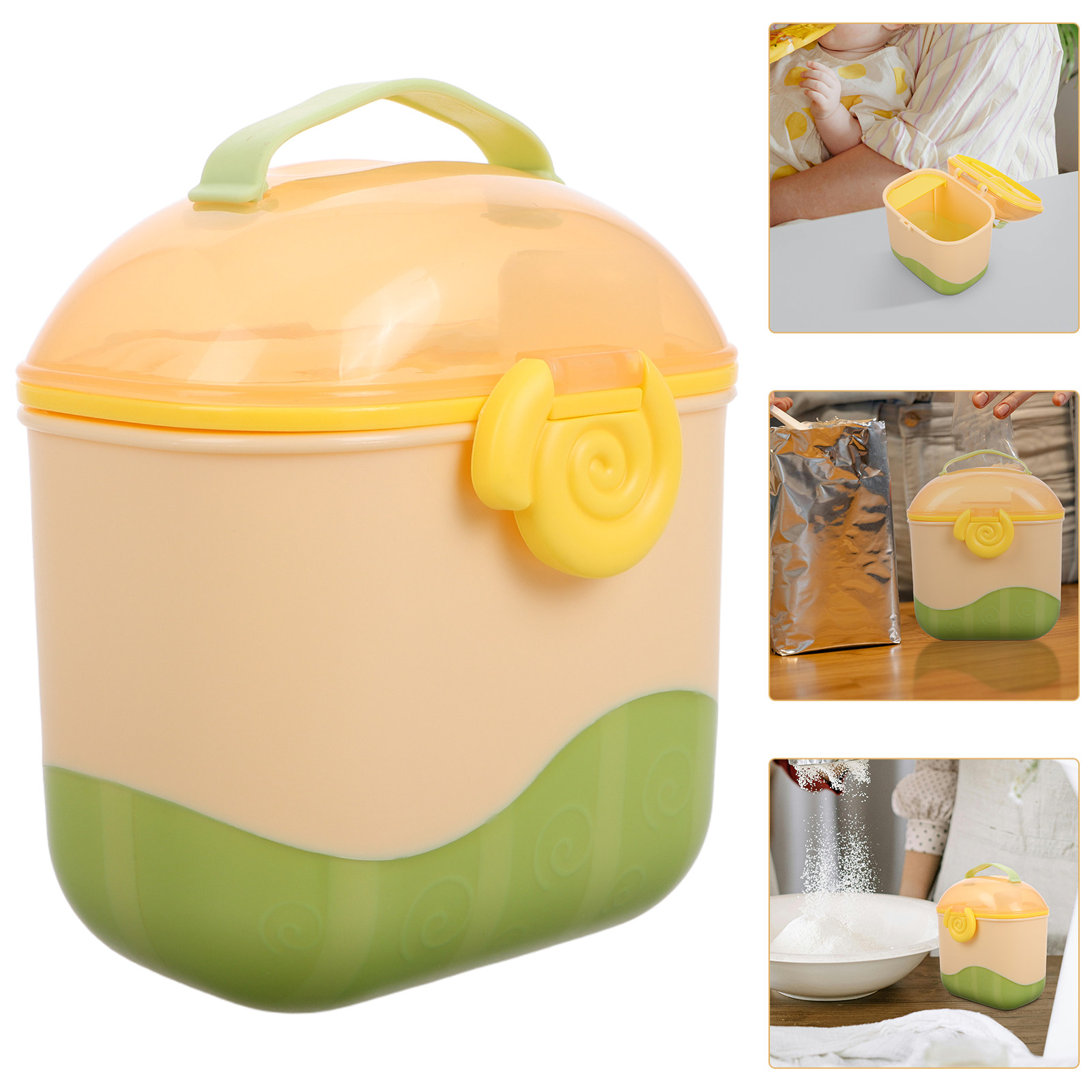 Food Storage Dispenser - Distributeur de lait en poudre portable