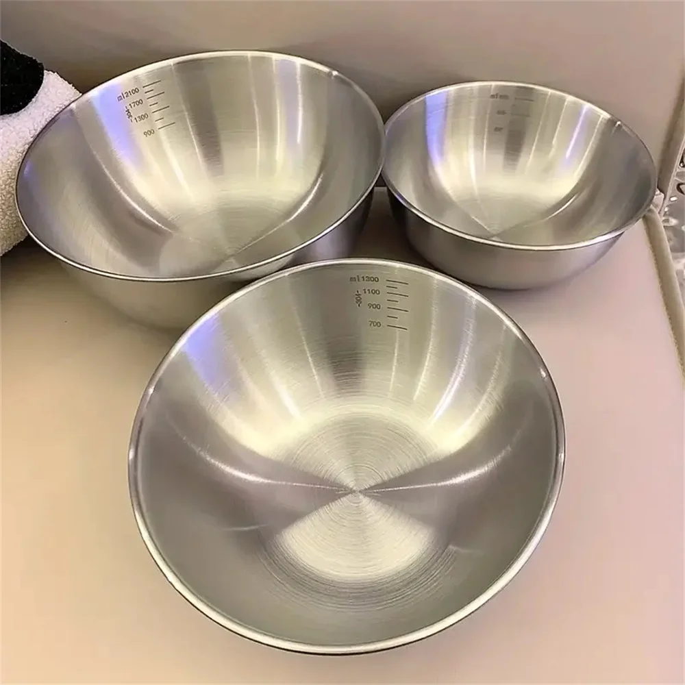 Food Storage Eco Friendly - Ensemble de 3 bols en acier