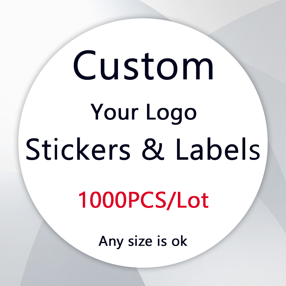Food Storage Labels - Autocollants personnalisés avec Logo personnalisé, 1000