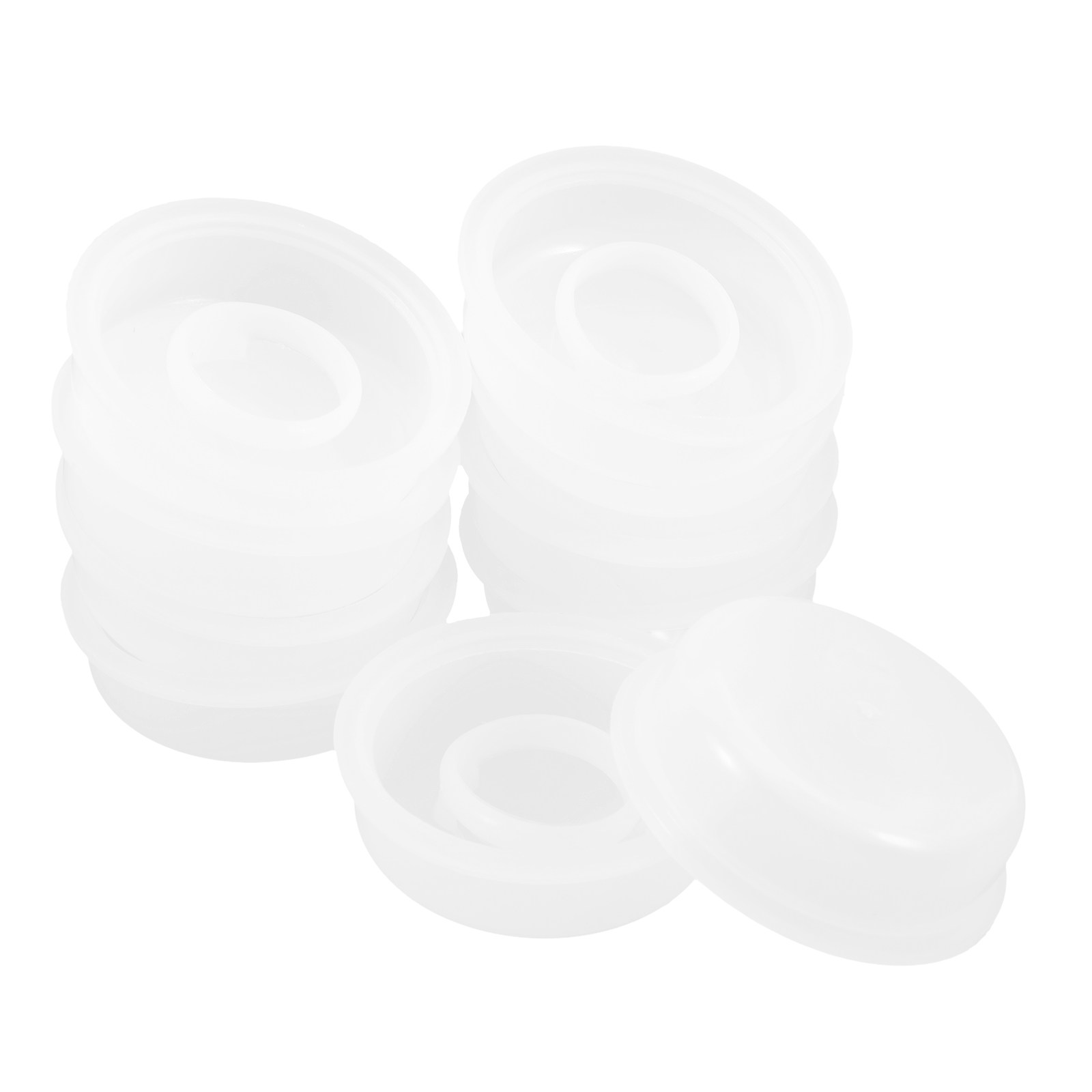 Food Storage Pet - 10 couvercles en plastique pour seaux