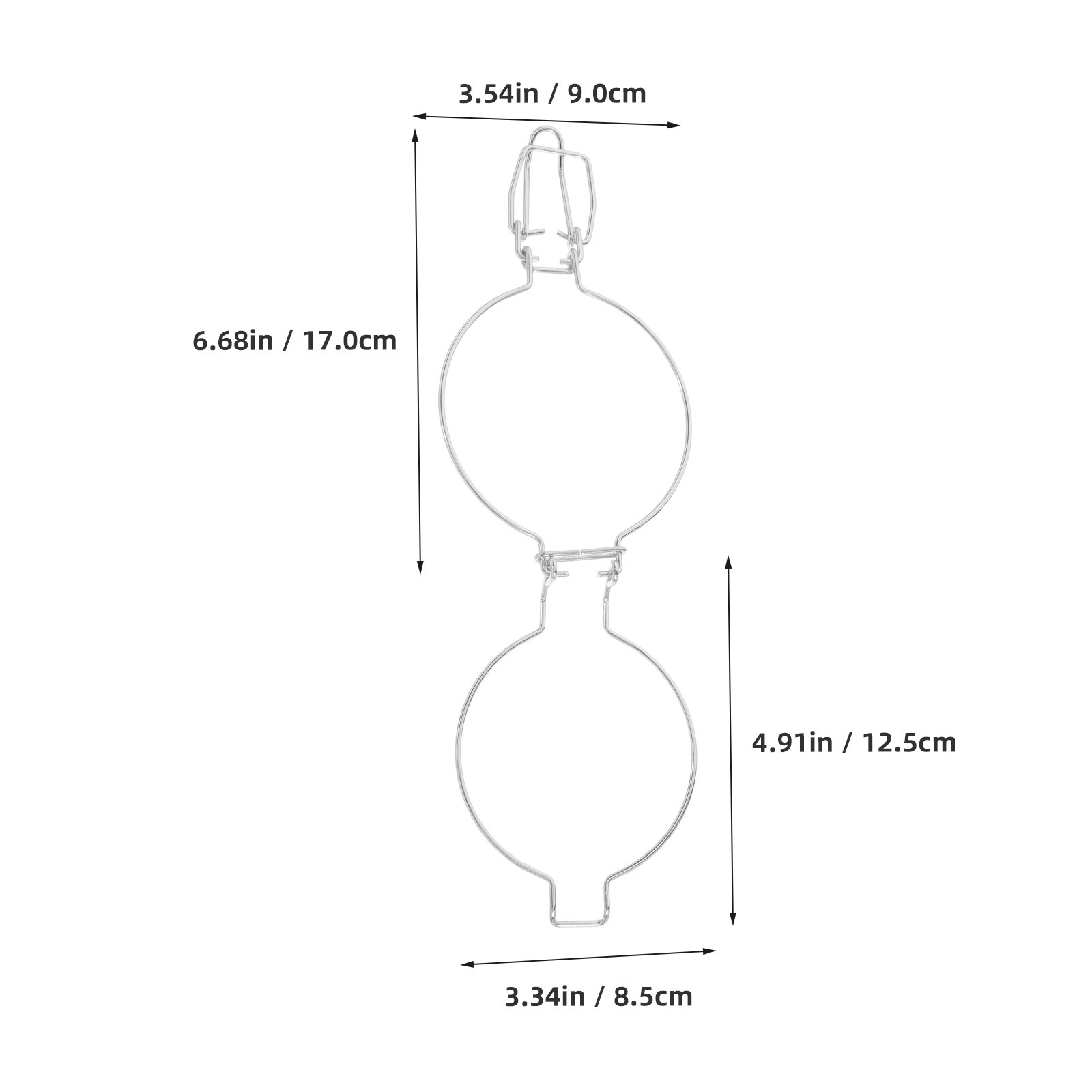 6 pièces de fermoirs à pressio - Food Storage Jar Glass avis et prix