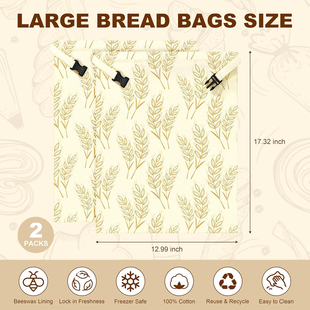 1 pièce de sacs de conservatio - Beeswax Food Wrap avis et prix