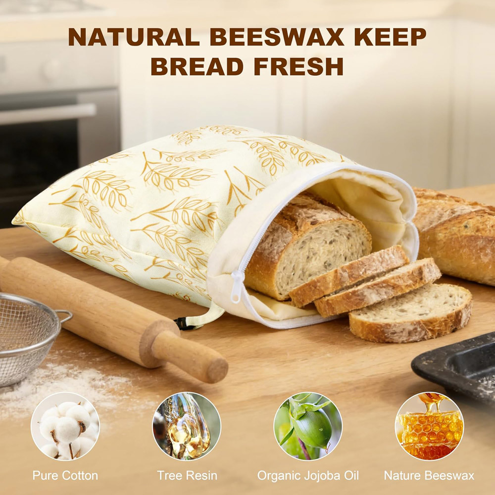 1 pièce de sacs de conservatio - Beeswax Food Wrap avis et prix