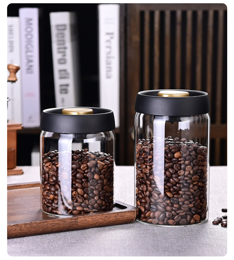 Pot de stockage pour grains de - Food Storage Jar Glass avis et prix
