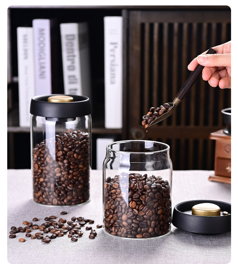 Pot de stockage pour grains de - Food Storage Jar Glass avis et prix