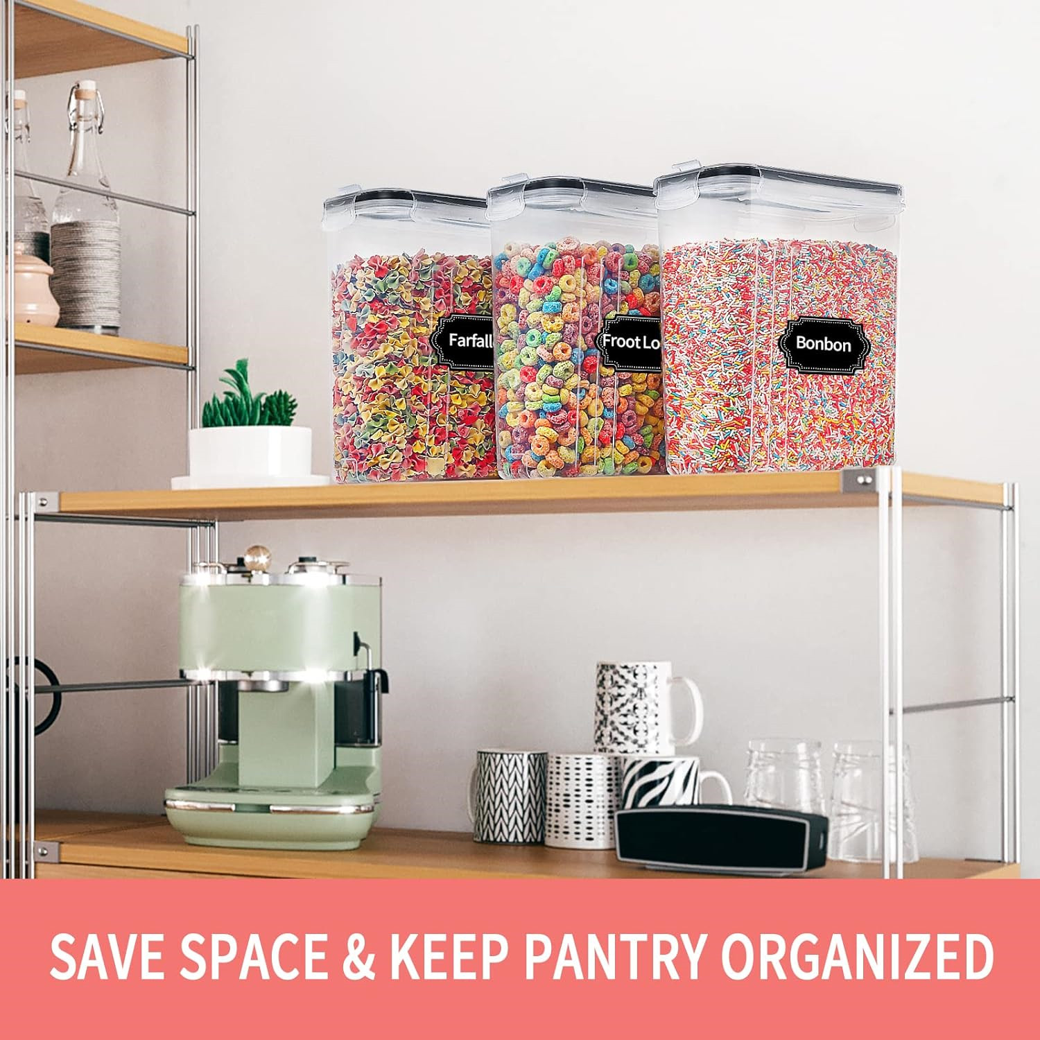 Conteneurs de stockage de céré - Food Storage Kitchen Container Set avis et prix