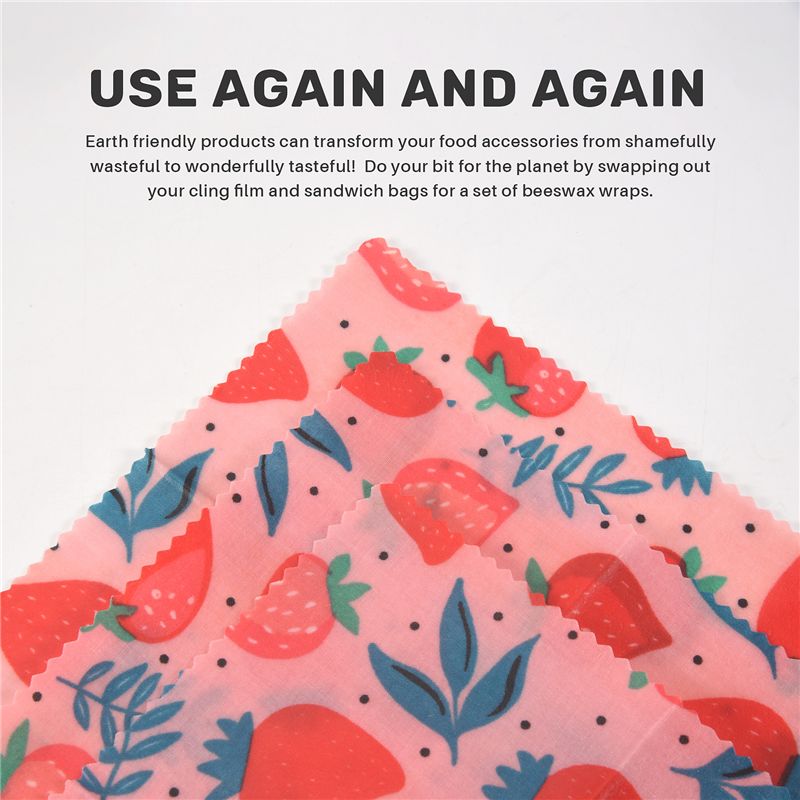 A01F-1Set Enveloppe alimentair - Beeswax Food Wrap avis et prix