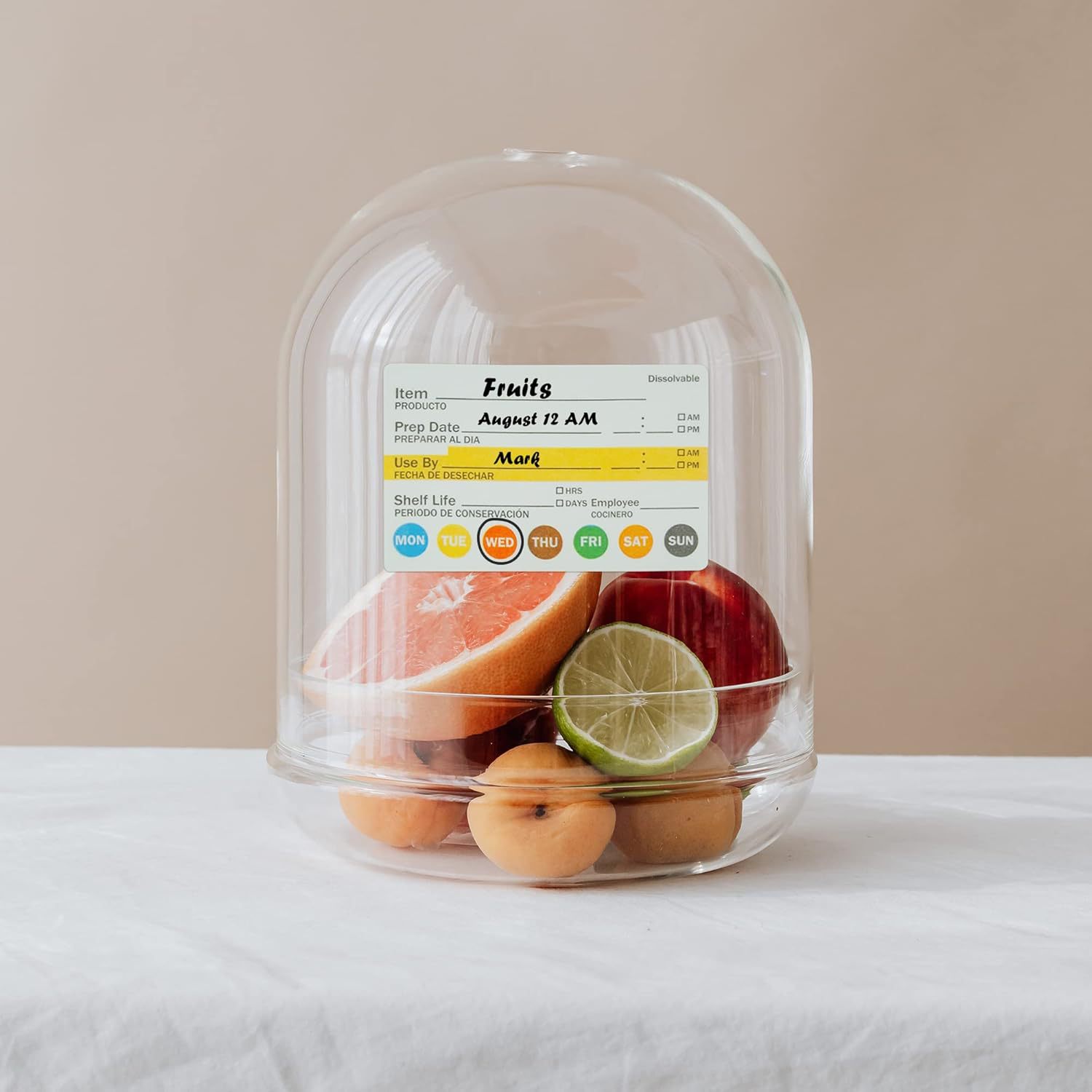250 étiquettes alimentaires pa - Food Storage Labels avis et prix