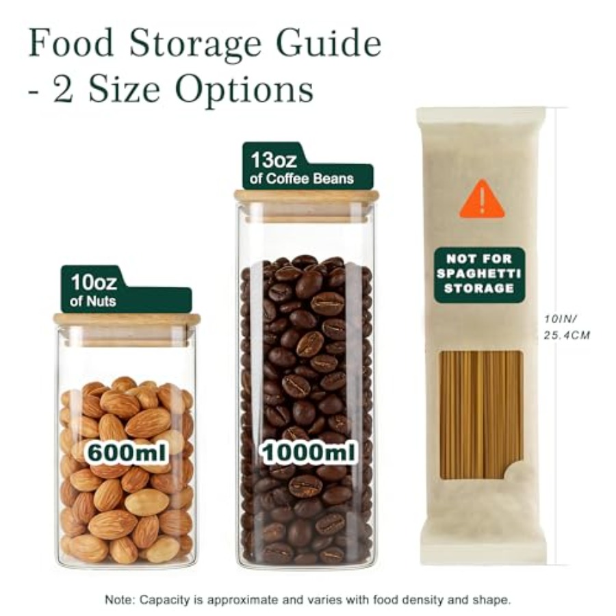 Lot de 12 bocaux de conservati - Food Storage Jar Glass avis et prix