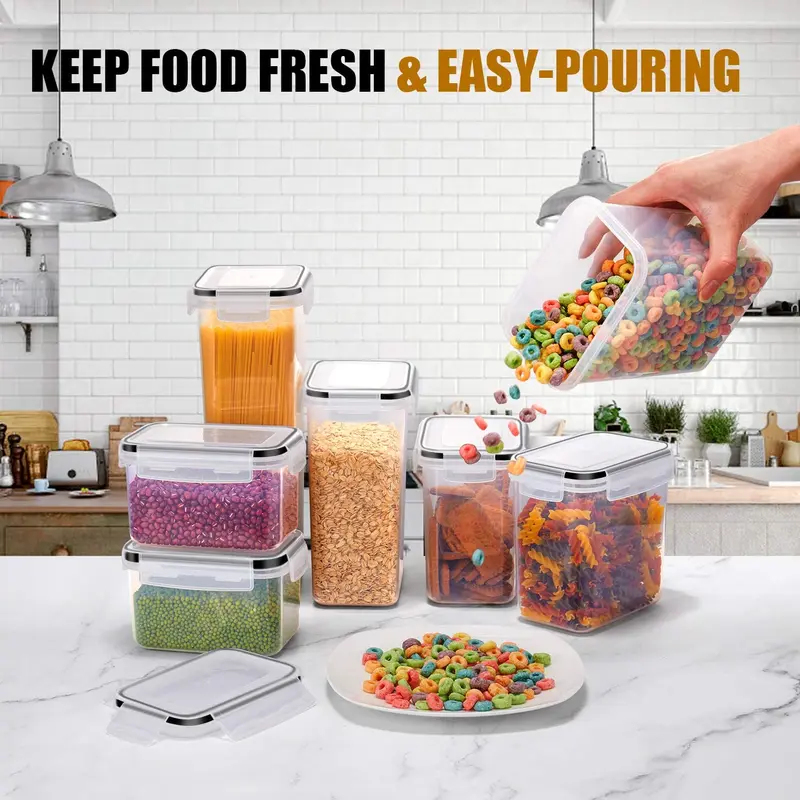 Ensemble de 7 contenants de st - Food Storage Kitchen Container Set avis et prix