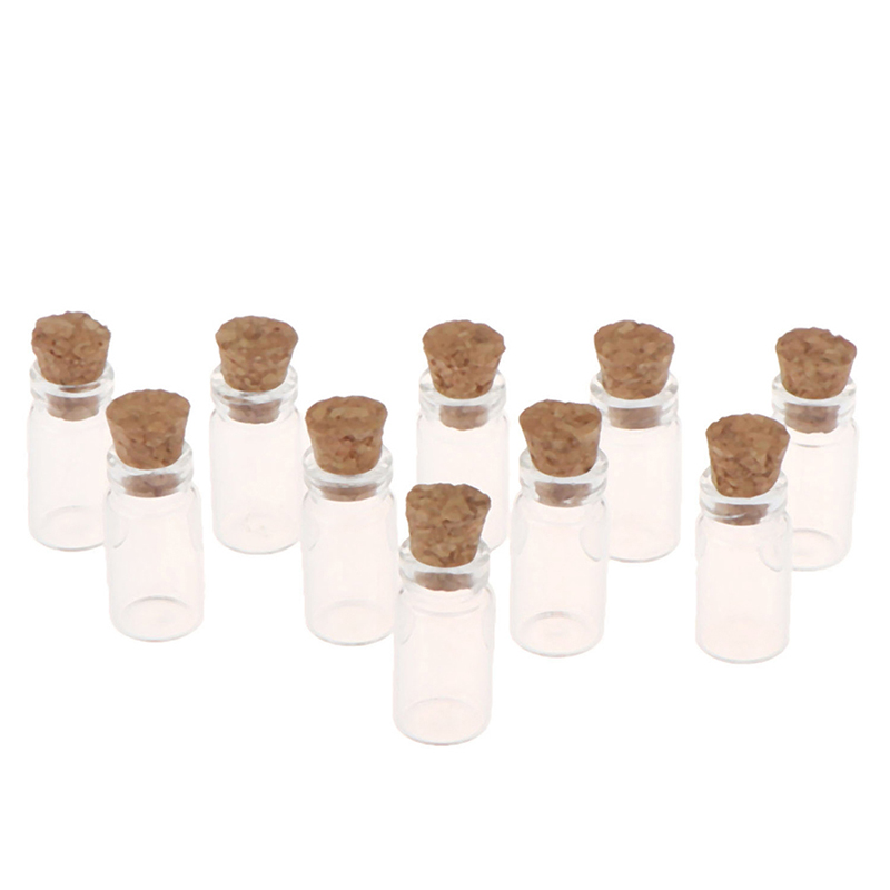 10 pièces de miniatures de boc - Food Storage Jar Glass avis et prix