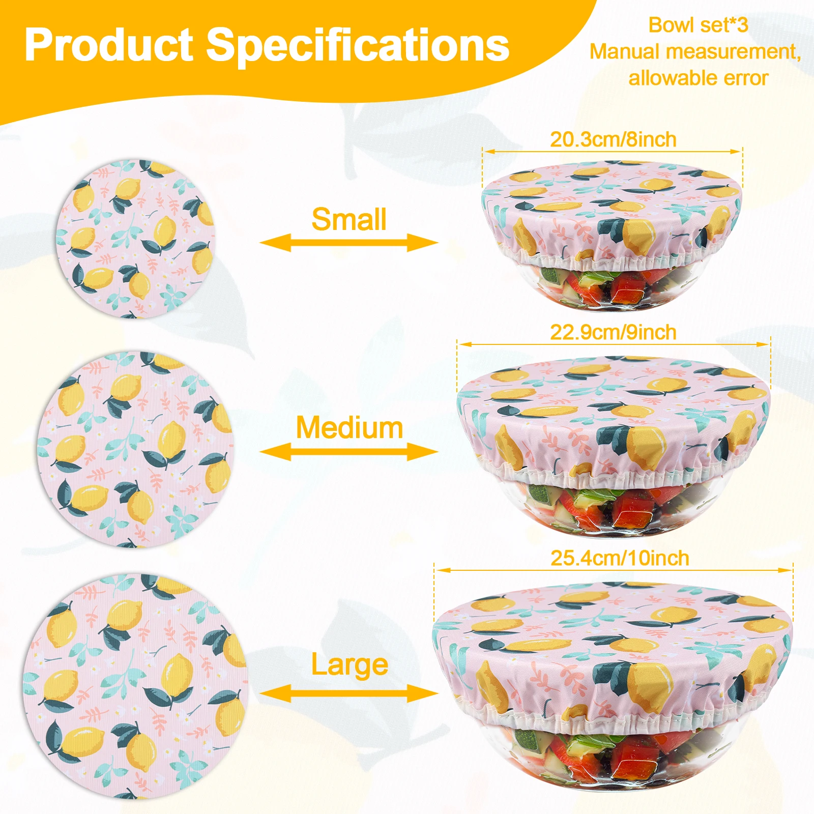 Ensemble de housses de bol éla - Food Storage Kitchen Container Set avis et prix