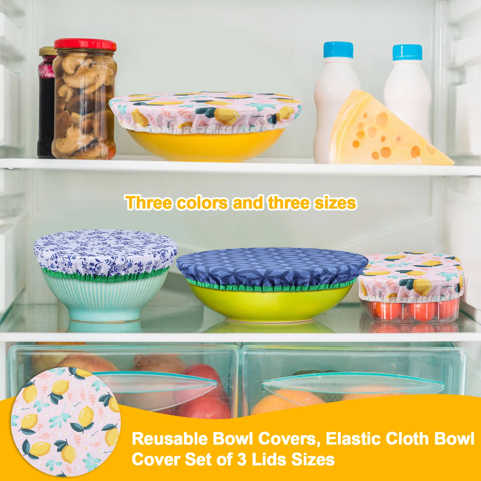 Ensemble de housses de bol éla - Food Storage Kitchen Container Set avis et prix