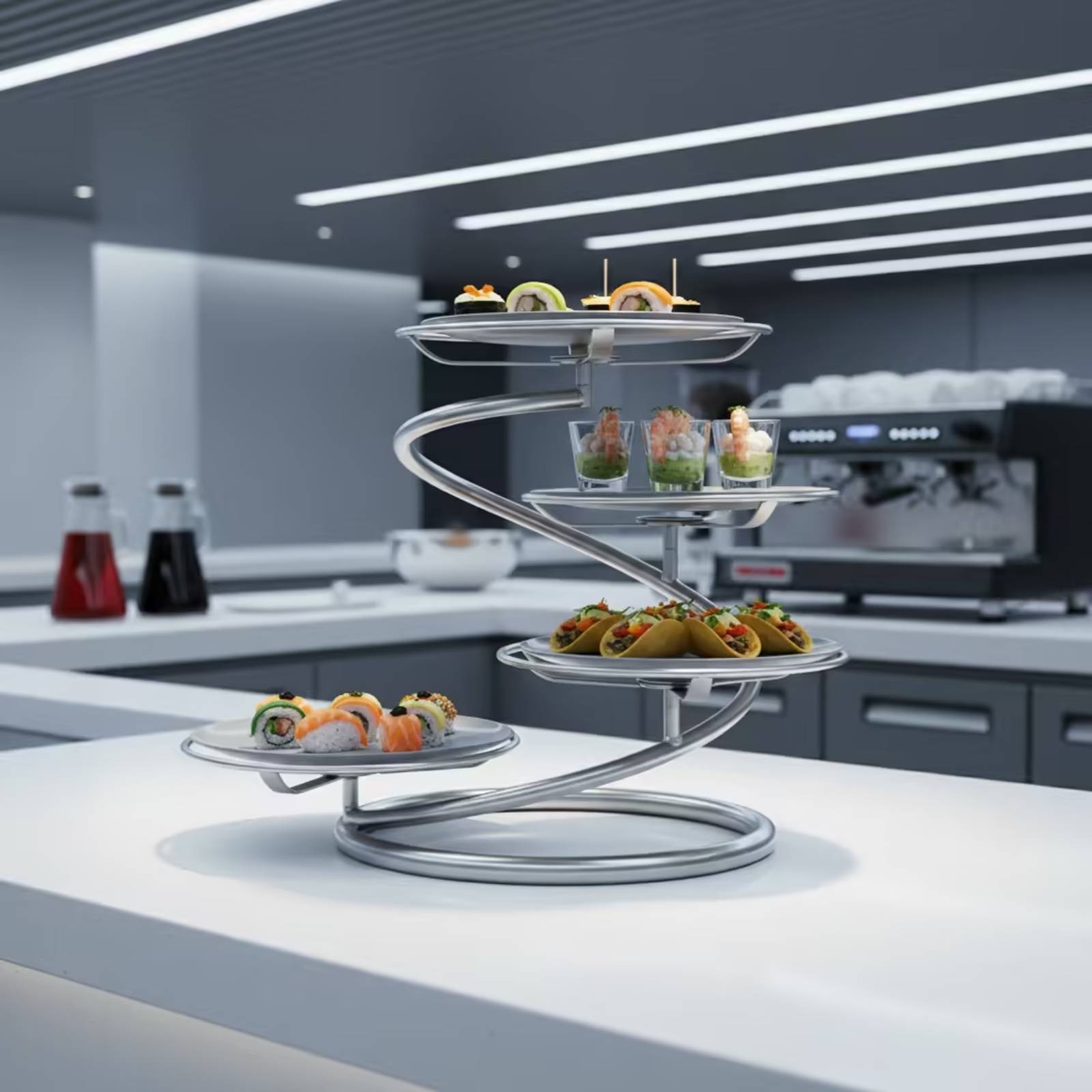 Support de service à plusieurs - Food Storage Rack avis et prix