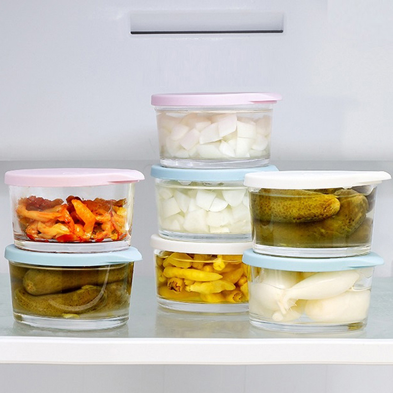 ● Récipient alimentaire rond c - Food Storage Jar Glass avis et prix