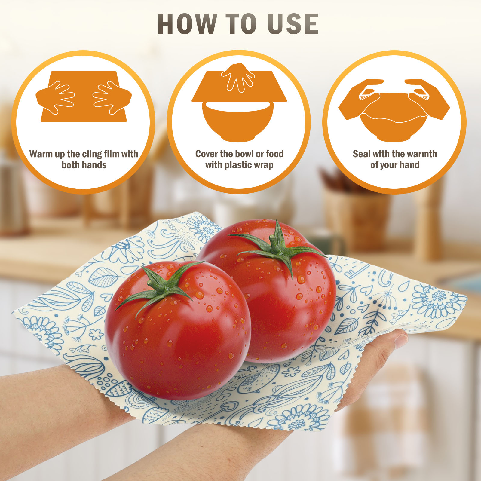 Lot de 9 enveloppes réutilisab - Beeswax Food Wrap avis et prix