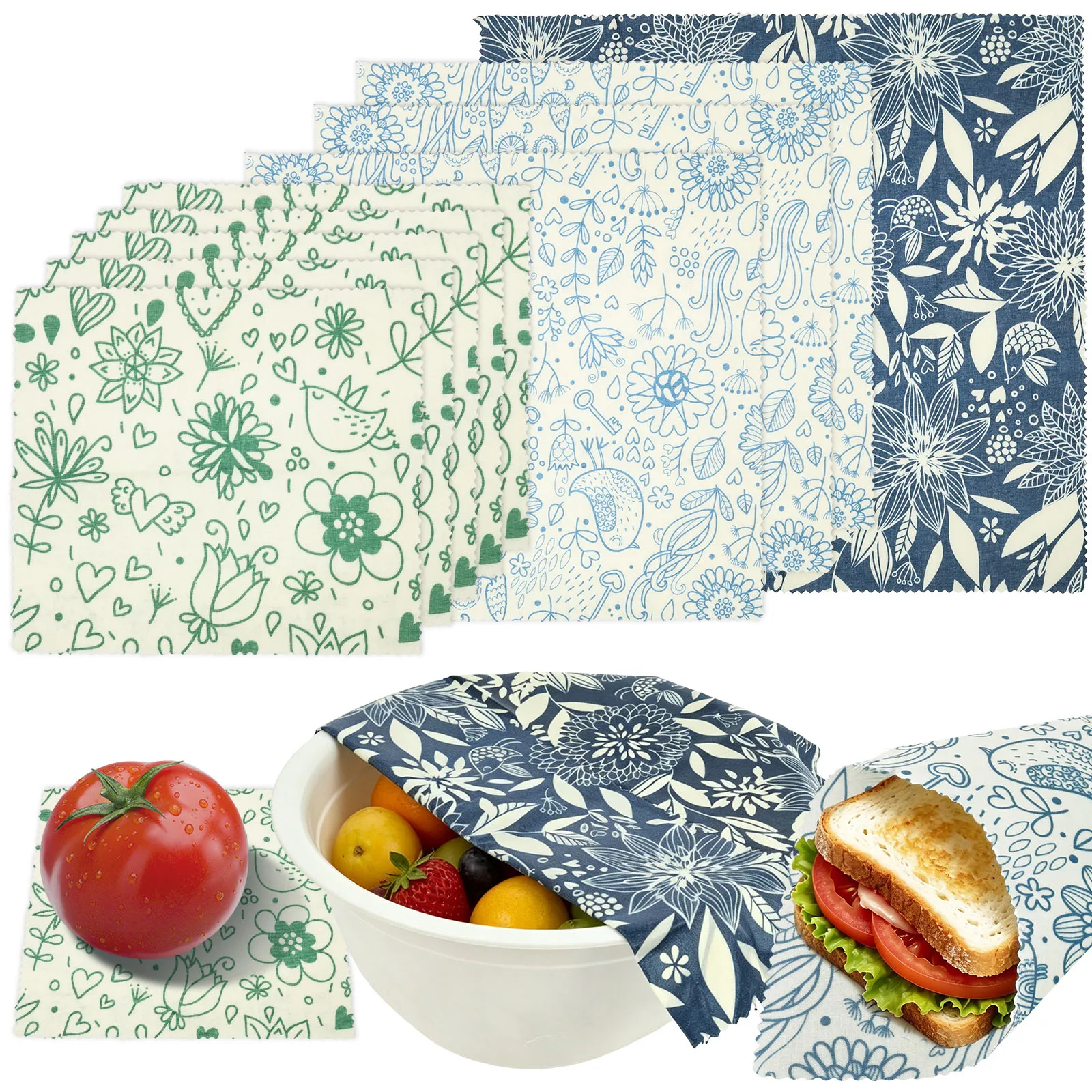 Lot de 9 enveloppes réutilisab - Beeswax Food Wrap avis et prix