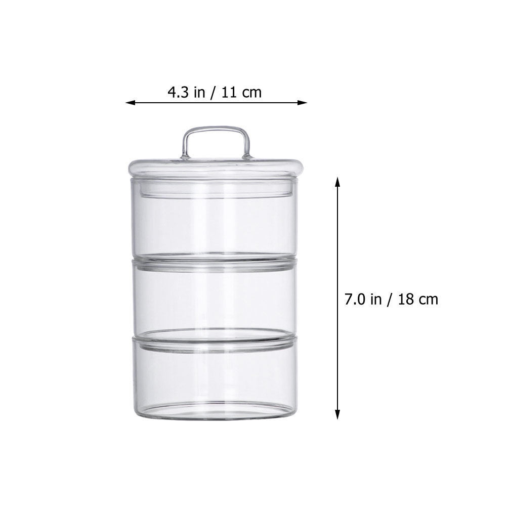 1 ensemble de bols de rangemen - Food Storage Jar Glass avis et prix