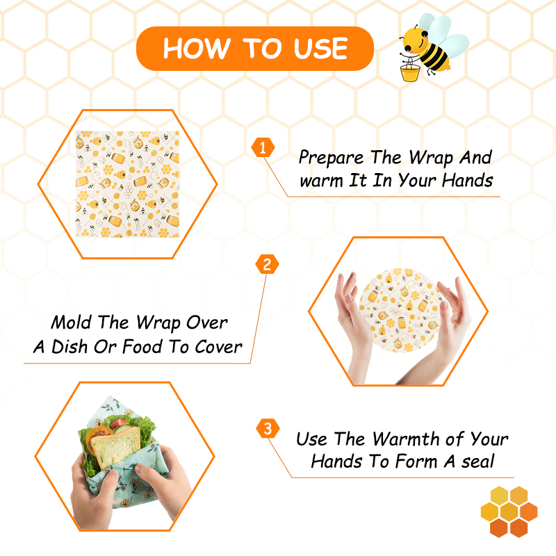 WEEDI Lot de 3 enveloppes réut - Beeswax Food Wrap avis et prix