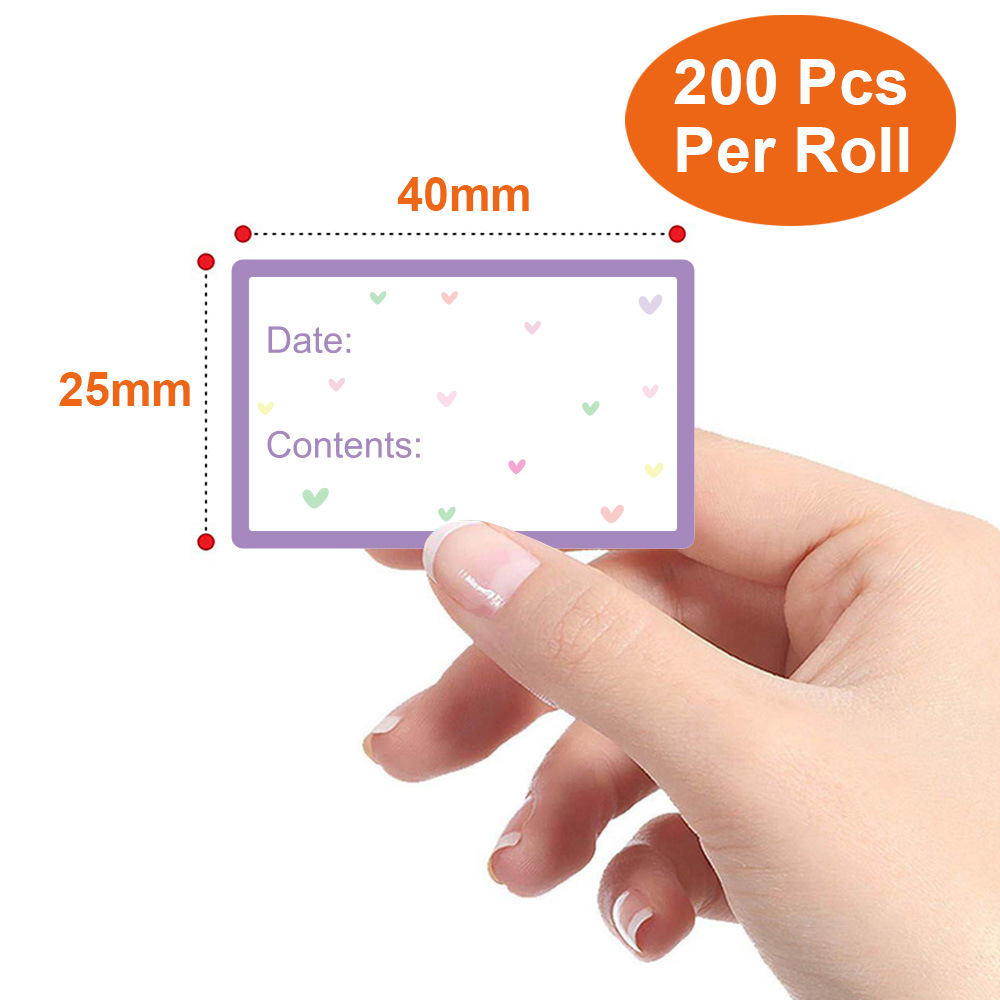 Étiquette autocollante auto-ad - Food Storage Labels avis et prix