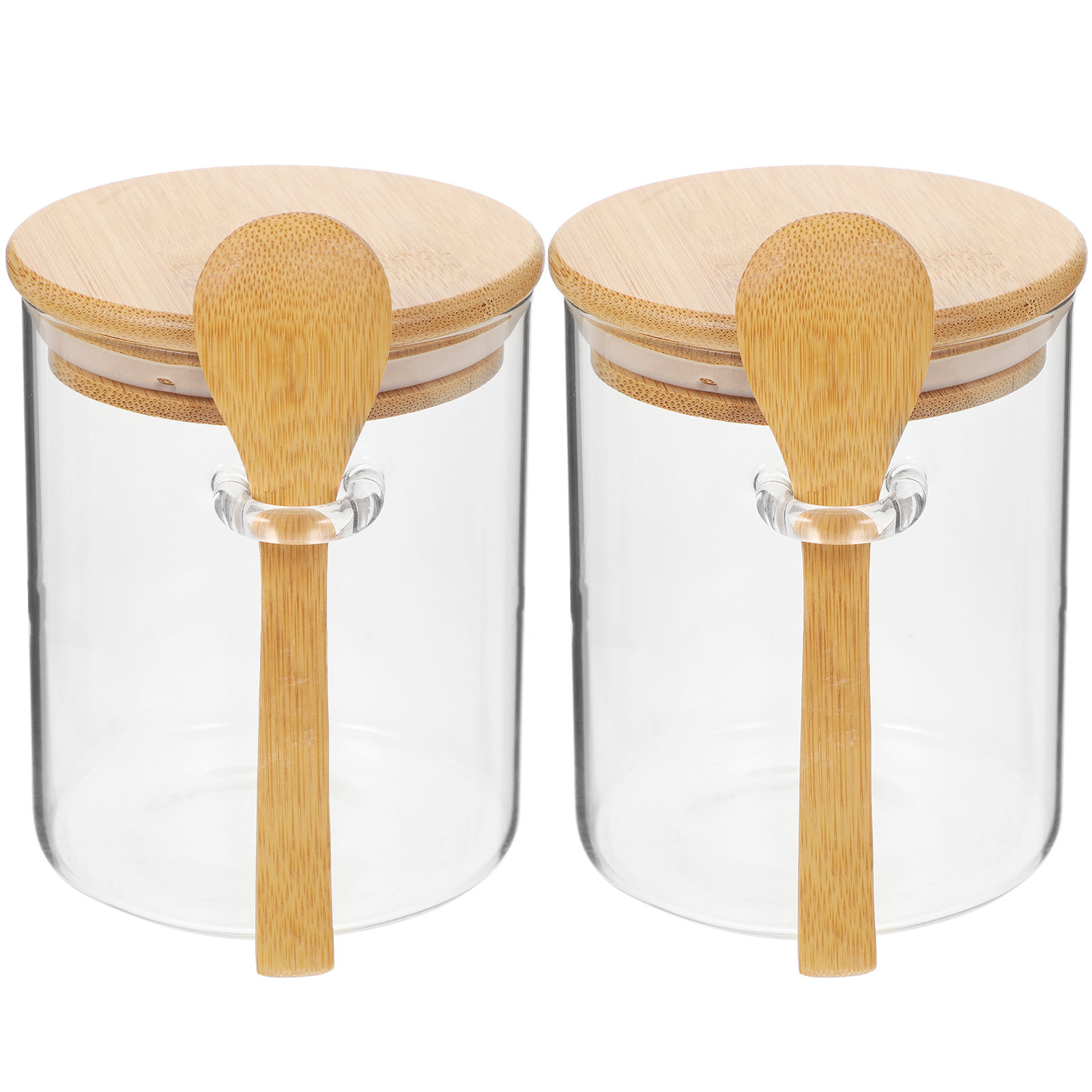 2 pièces de récipients de stoc - Food Storage Jar Glass avis et prix