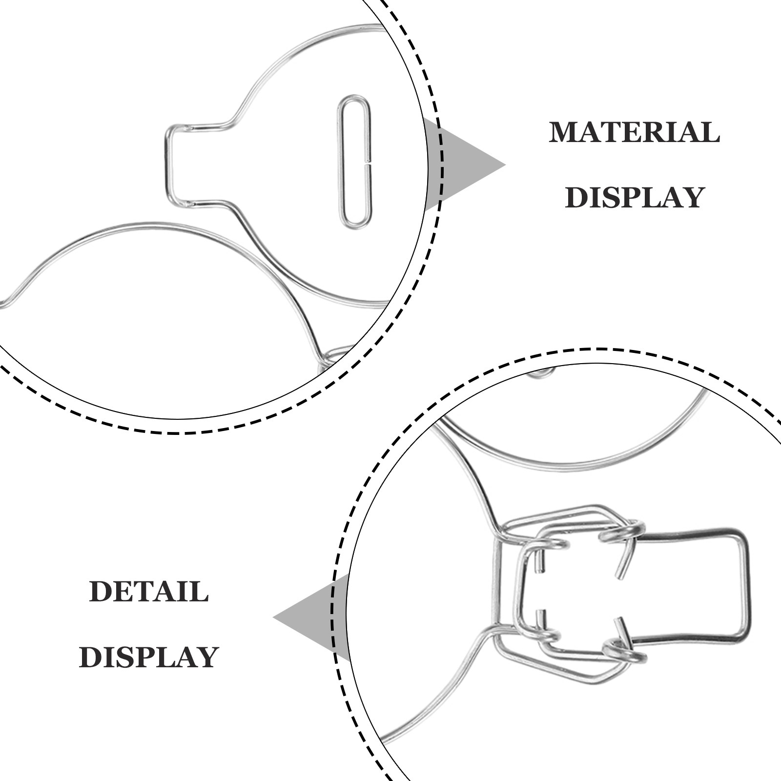 4 pièces de fermoirs de verrou - Food Storage Jar Glass avis et prix