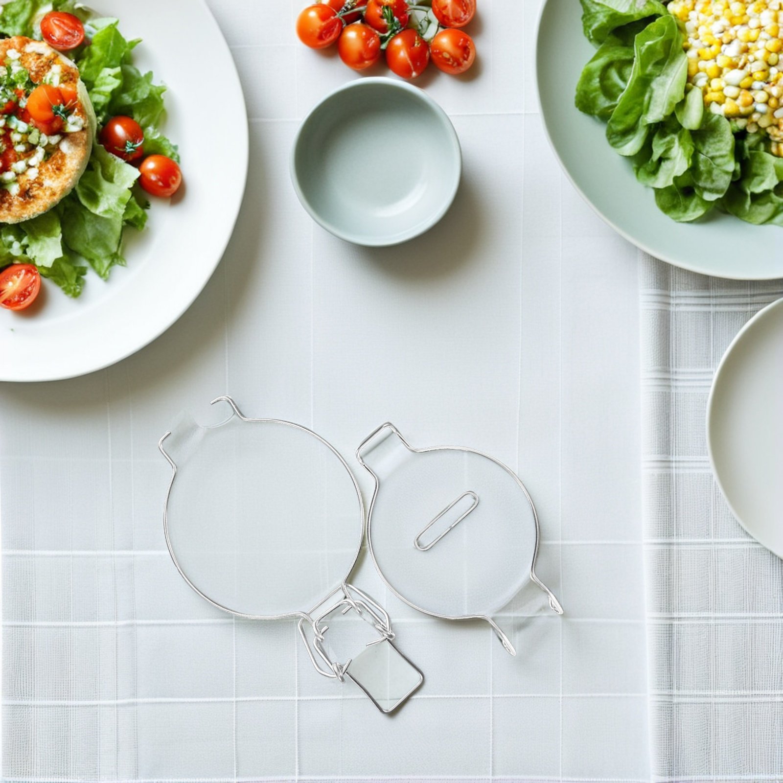 4 pièces de fermoirs de verrou - Food Storage Jar Glass avis et prix