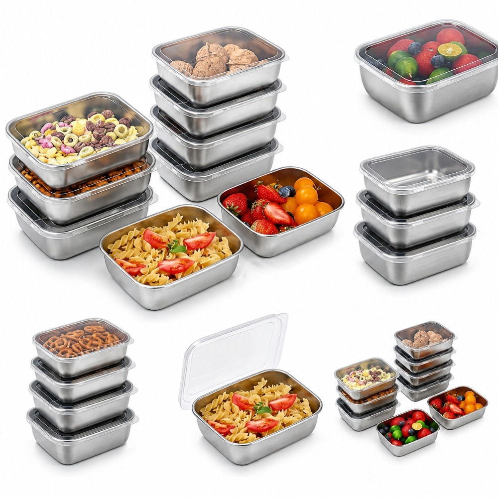 Lot de 6 boîtes de conservatio - Food Storage Kitchen Container Set avis et prix