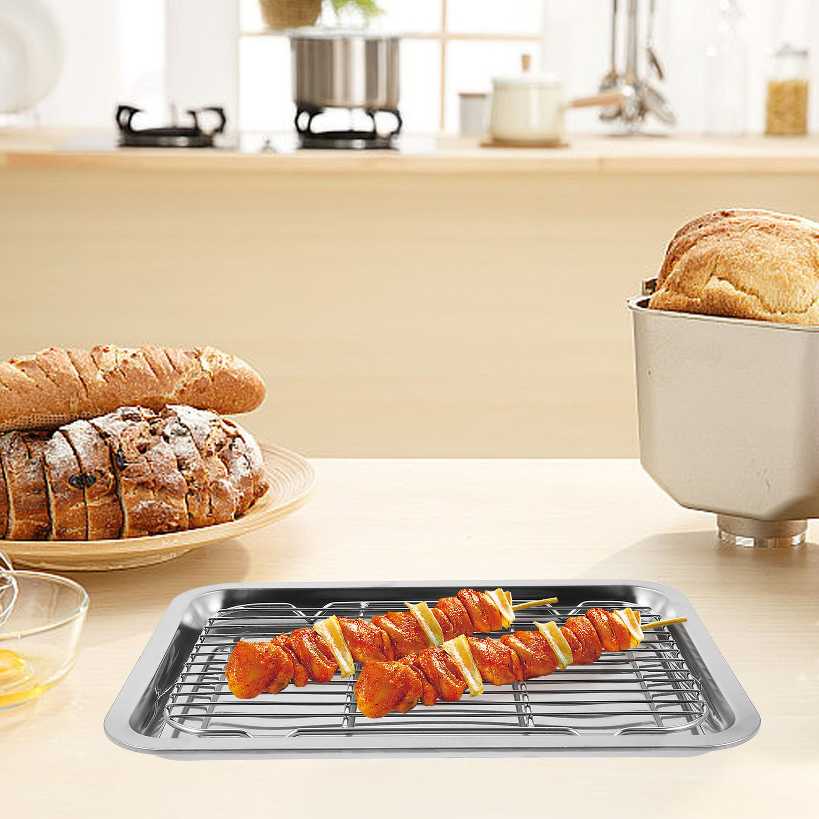 1 ensemble de grille de cuisso - Food Storage Rack avis et prix