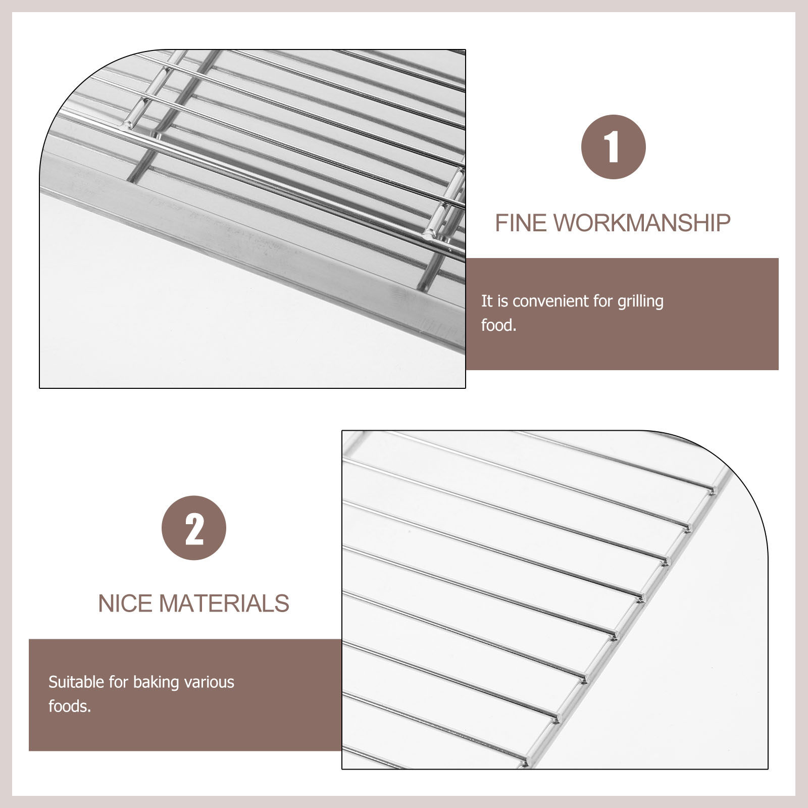 1 ensemble de grille de cuisso - Food Storage Rack avis et prix