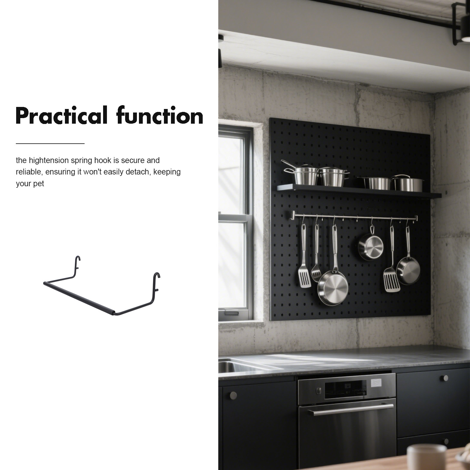 Support mural en plastique pou - Food Storage Rack avis et prix