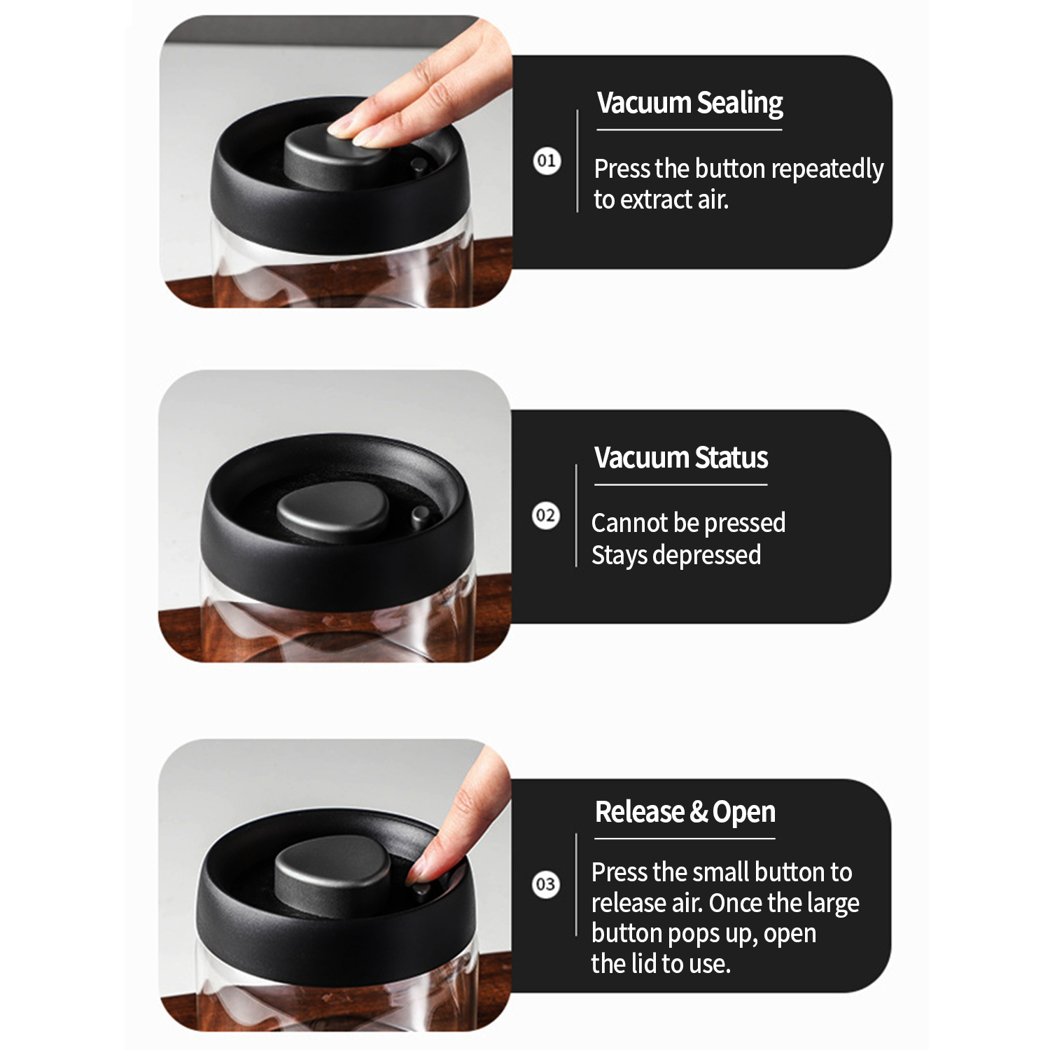 OANKR – récipient à café sous  - Food Storage And Preservation avis et prix