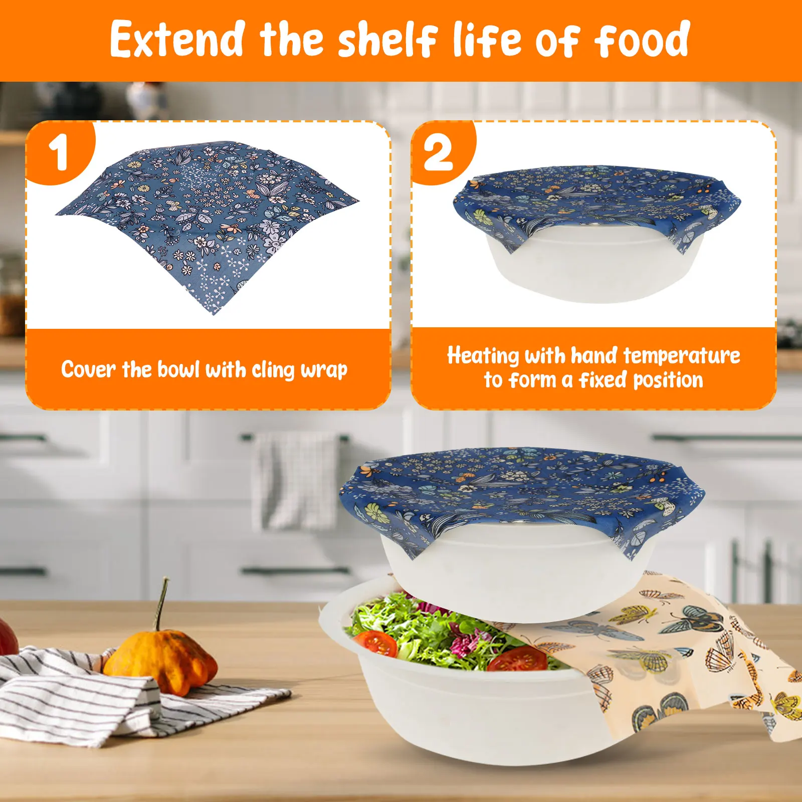 Ensemble de 11 emballages alim - Beeswax Food Wrap avis et prix