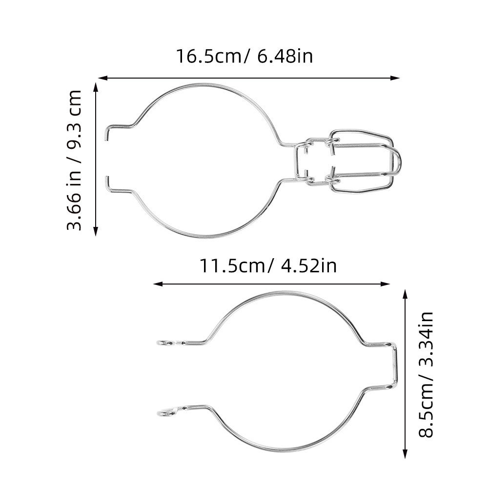 Lot de 12 pinces à ressort en  - Food Storage Jar Glass avis et prix