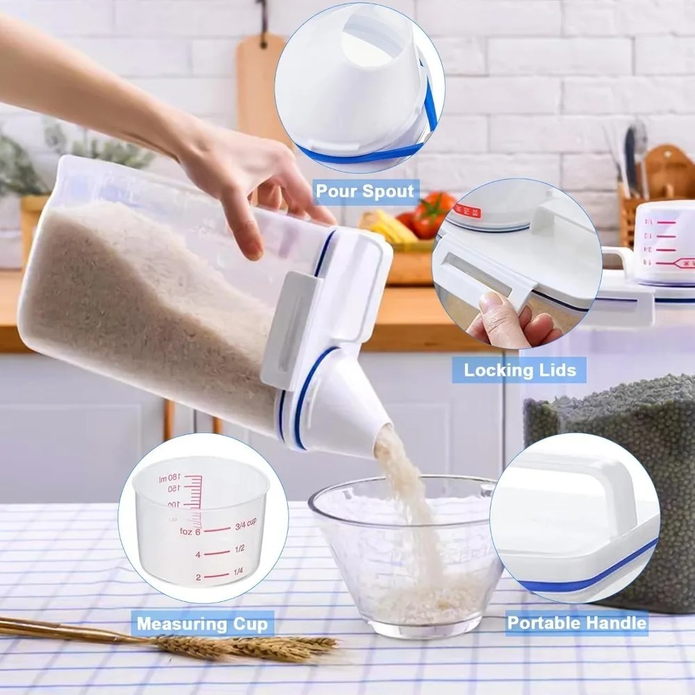 Récipient de stockage des alim - Food Storage Dispenser avis et prix