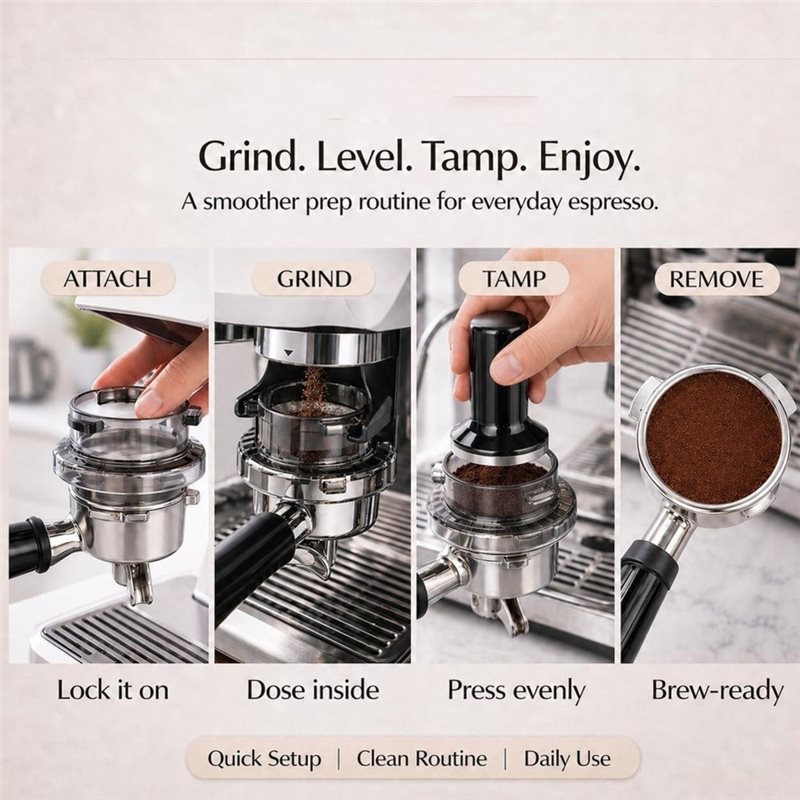 B51CNEW! Entonnoir doseur Twis - Breville Espresso Barista Touch avis et prix