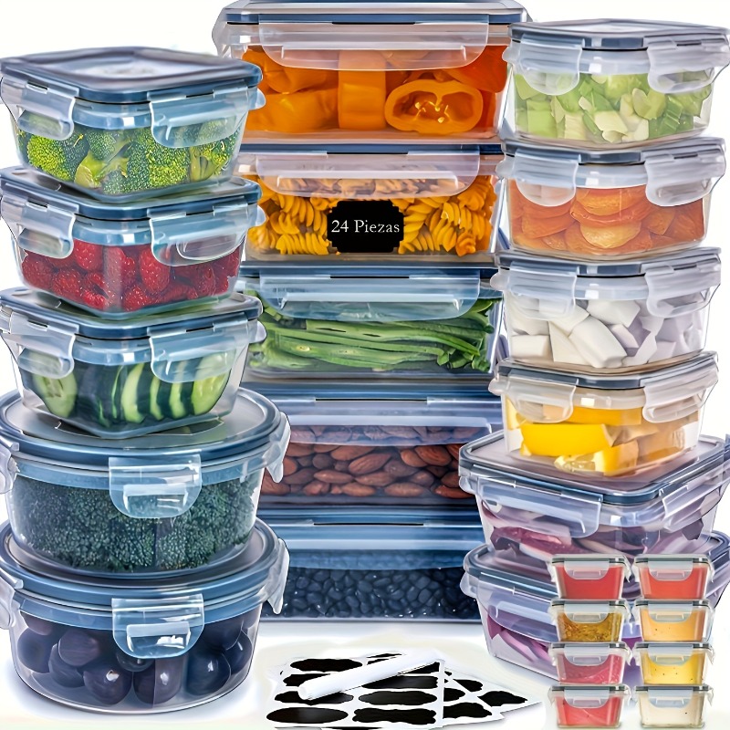 Ensemble de 48 contenants alim - Food Storage Kitchen Container Set avis et prix