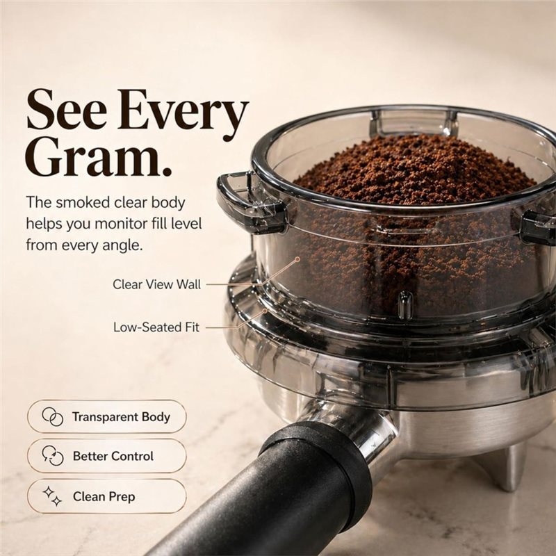 Entonnoir doseur 54 mm à verro - Breville Espresso Barista Touch avis et prix