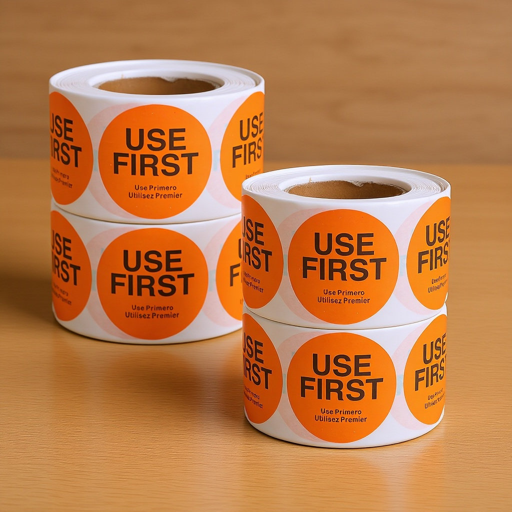 4 rouleaux d'étiquettes adhési - Food Storage Labels avis et prix